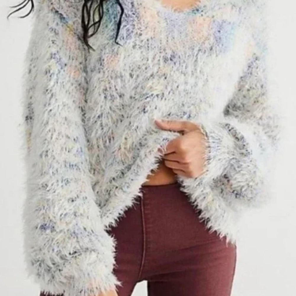 Free People Gelato Colourful Sweater
